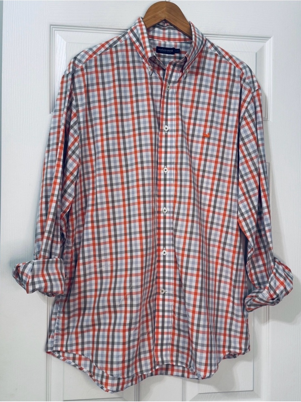 Southern Marsh Button Down Shirt Size Large